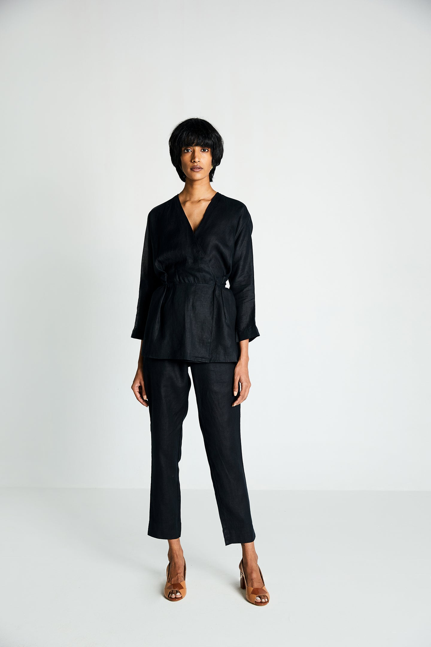 Power Moves Shirt in Black - elizabeth + Bern
