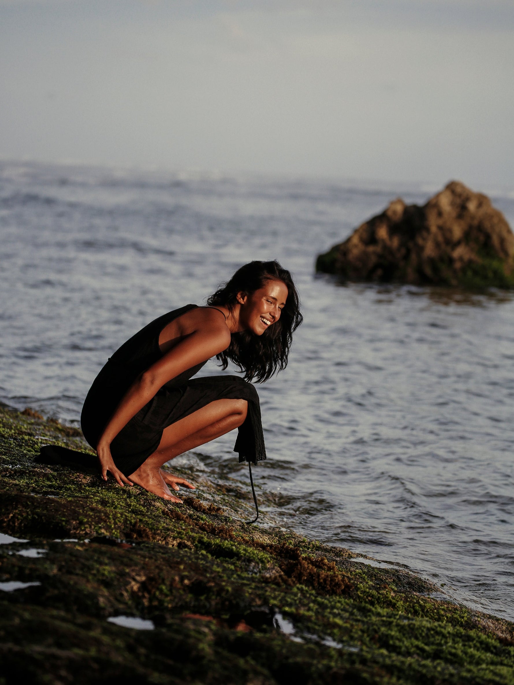 Siesta Dress - Black - elizabeth + Bern