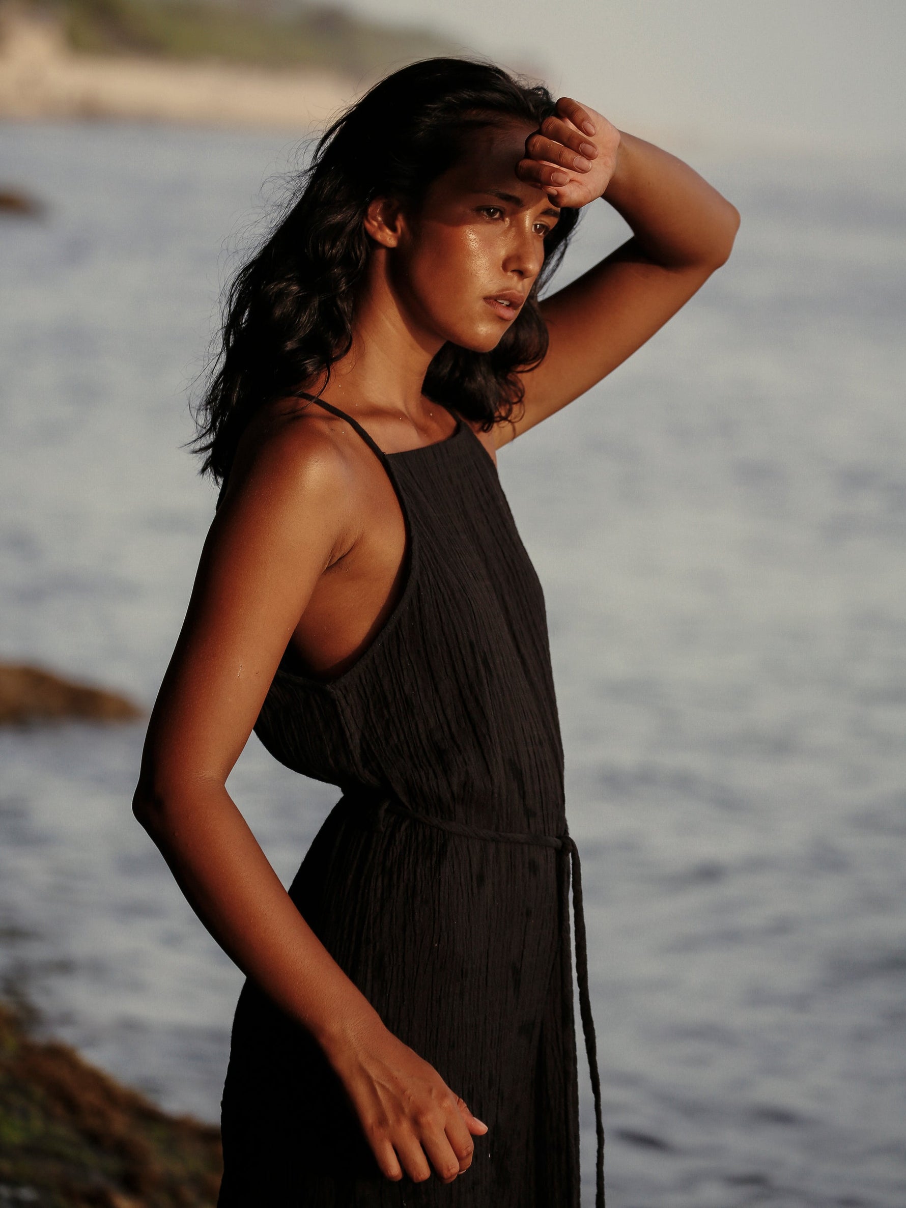 Siesta Dress - Black - elizabeth + Bern