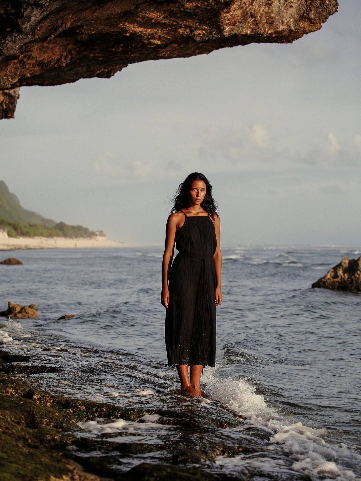 Siesta Dress - Black - elizabeth + Bern