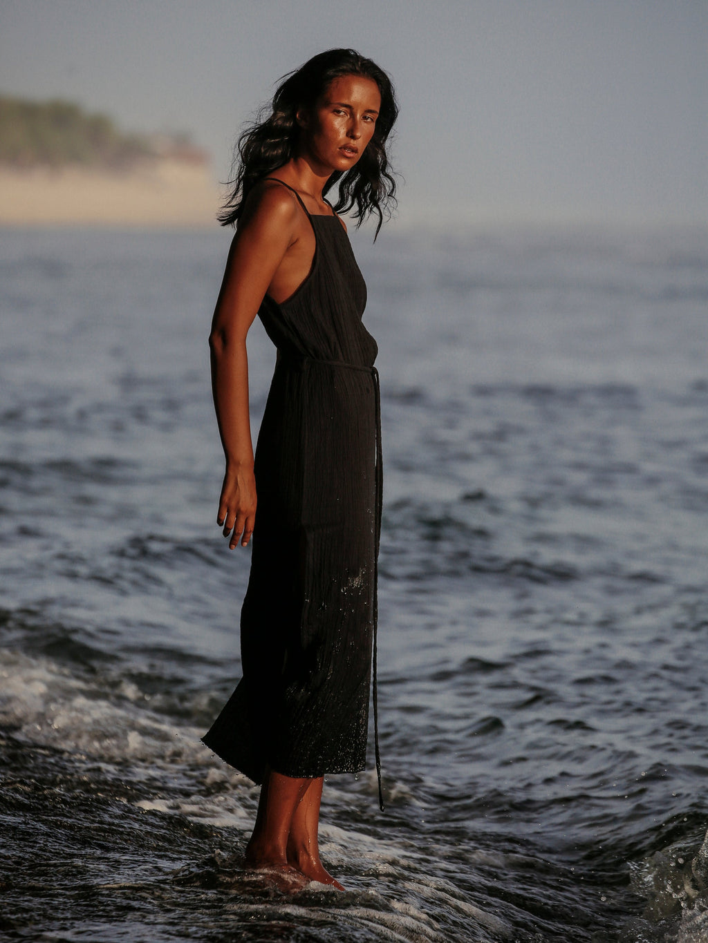 Siesta Dress - Black - elizabeth + Bern