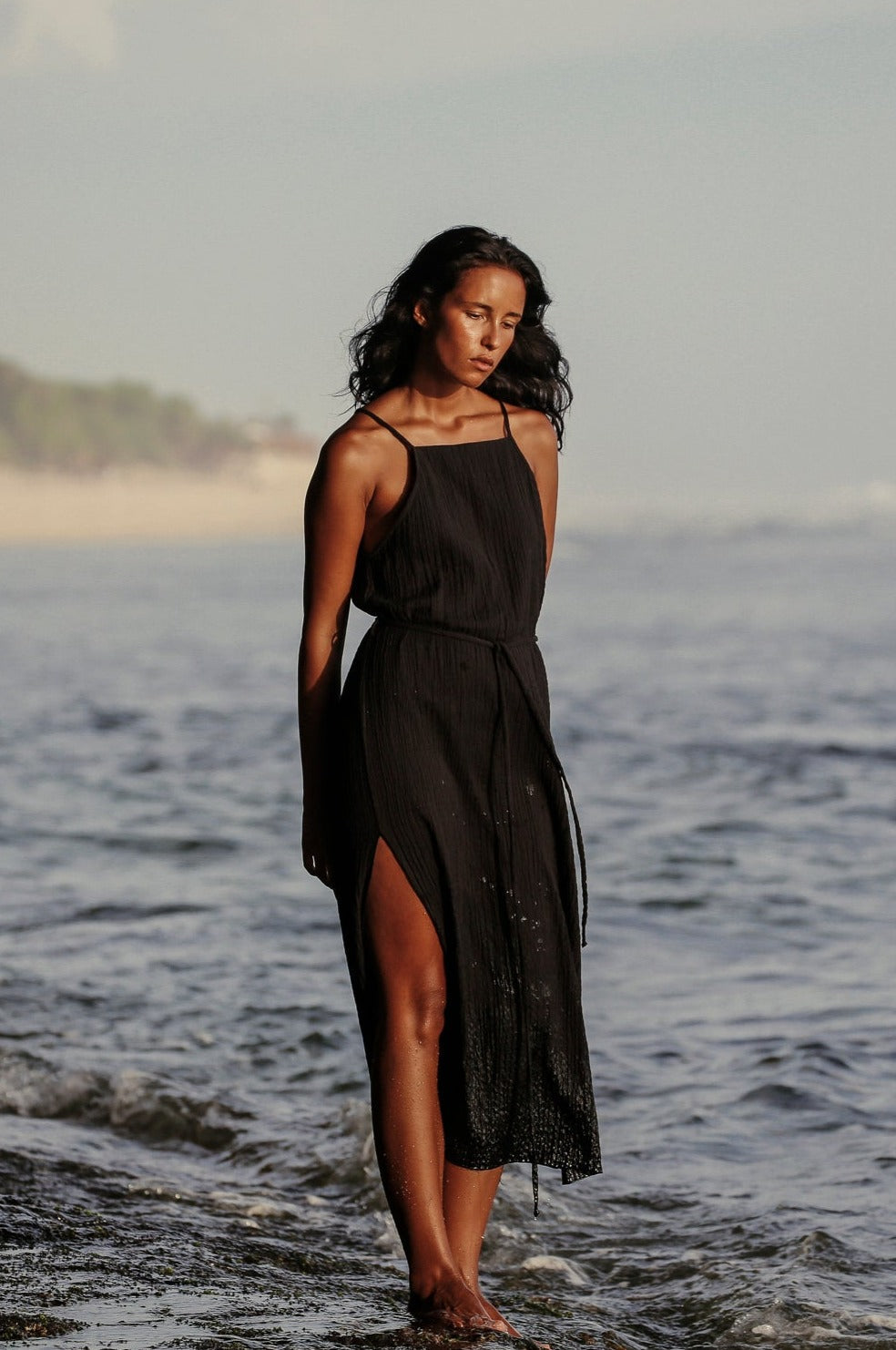 Siesta Dress - Black - elizabeth + Bern