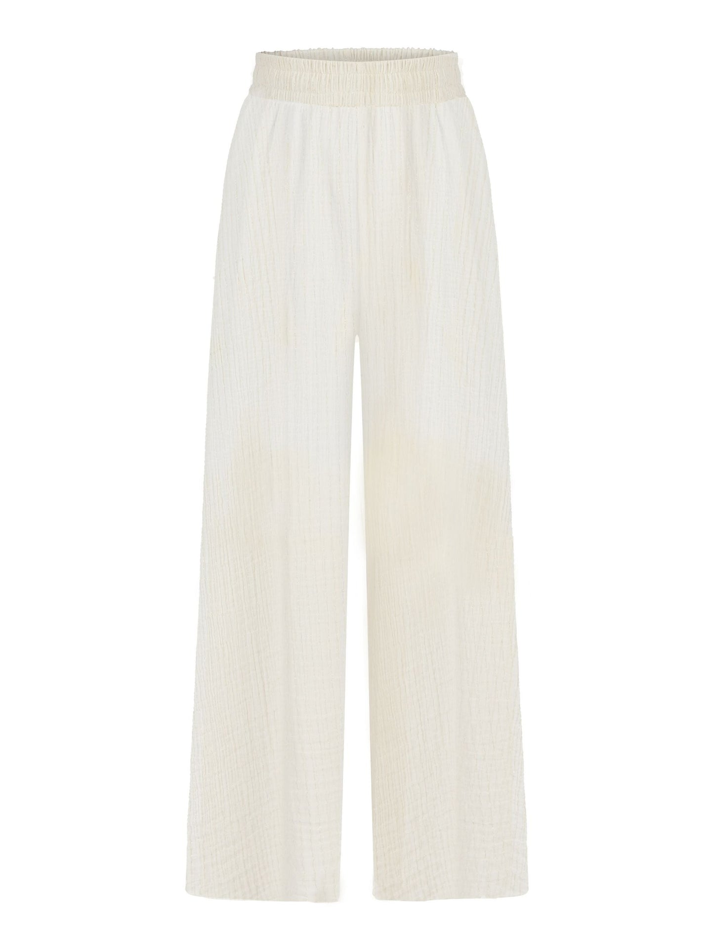 Skye Palazzo Pants - Gold Stripes - elizabeth + Bern