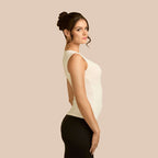 Sleeveless Crew Neck Layering Top Adea - Everyday Luxury elizabeth + Bern