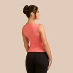 Sleeveless Crew Neck Layering Top Adea - Everyday Luxury elizabeth + Bern