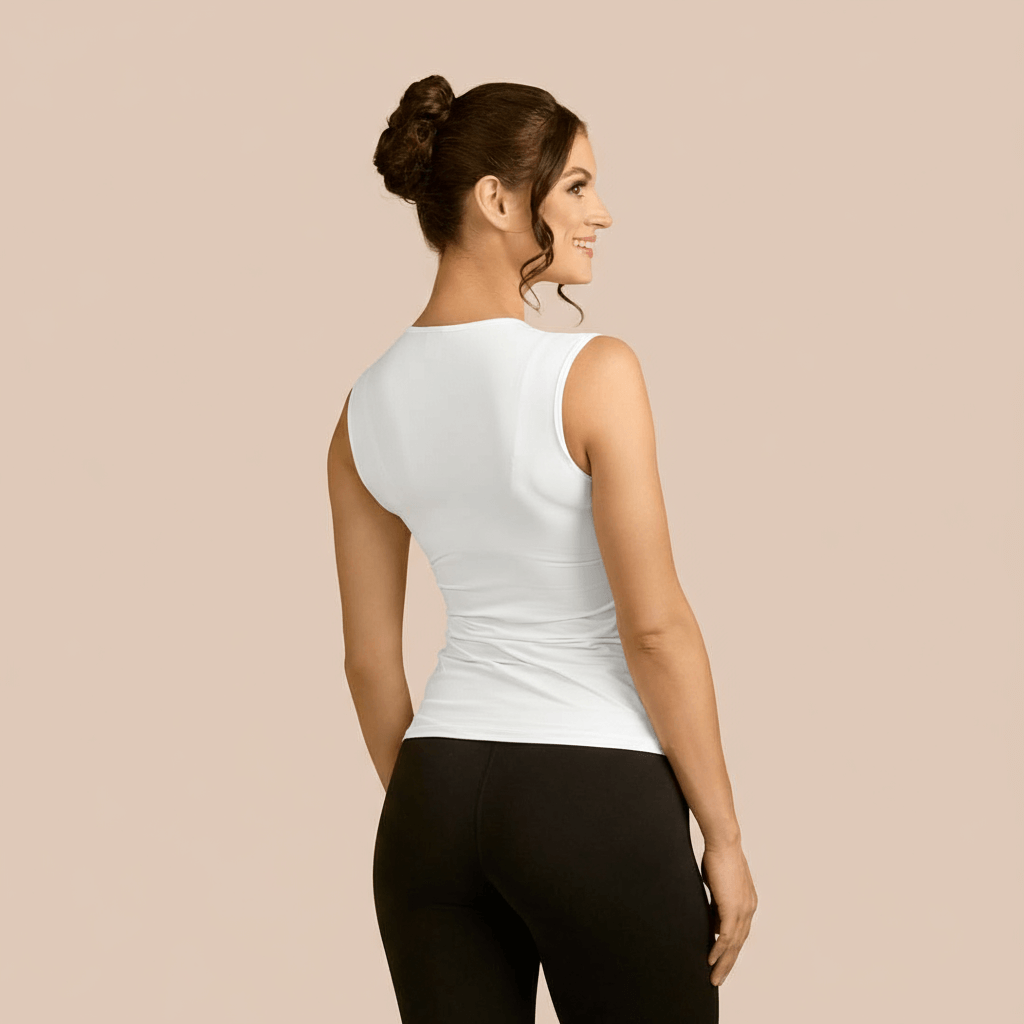 Sleeveless Crew Neck Layering Top Adea - Everyday Luxury elizabeth + Bern
