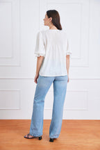Chloe Shirt in Gold Dust.