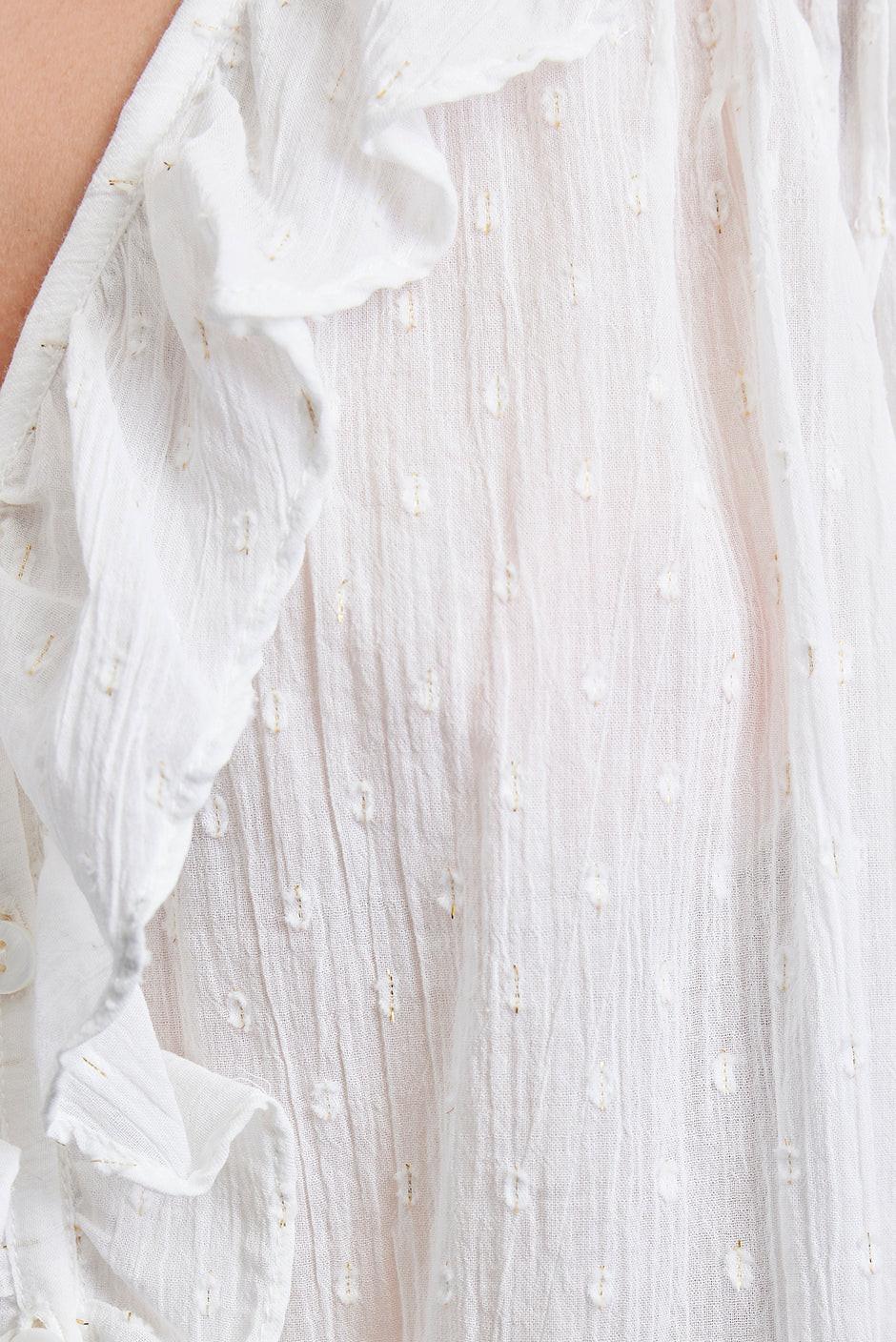Chloe Shirt in Gold Dust.