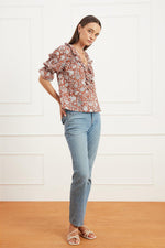 Chloe Shirt in Garden Roots.