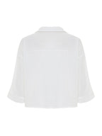 Aura Mini Shirt - White