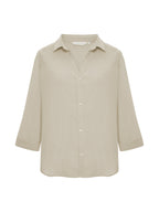 Aura Maxi Shirt - Oatmeal