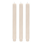 Fluted Taper Candles - Set of 3