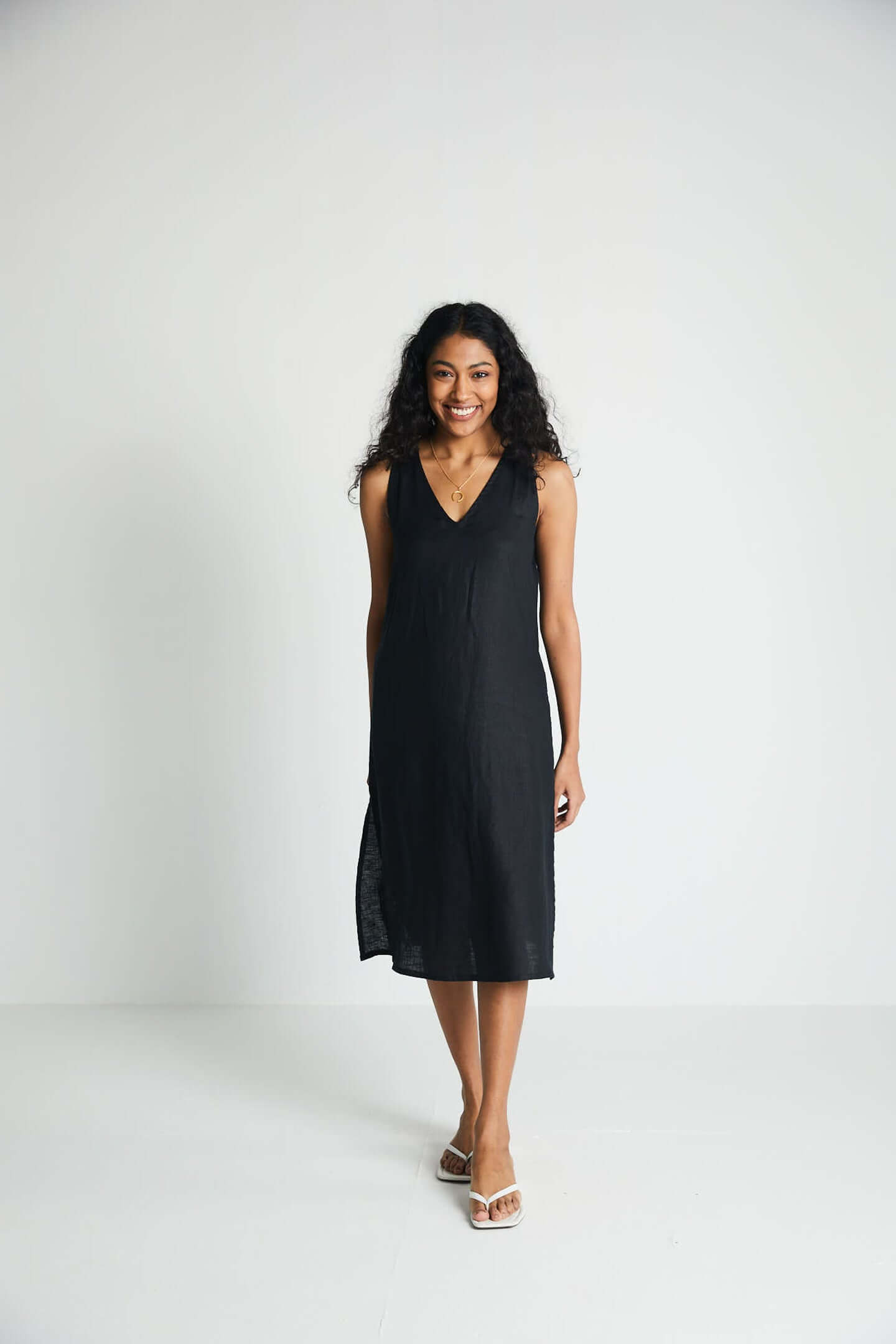 The Hemp Noir Dress - elizabeth + Bern