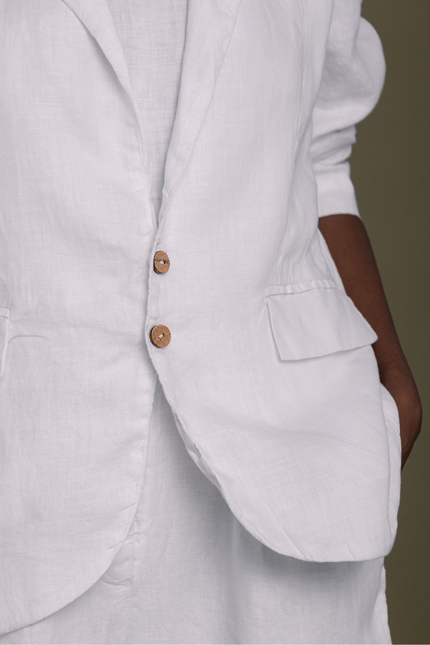 She's Everything Blazer in White - elizabeth + Bern