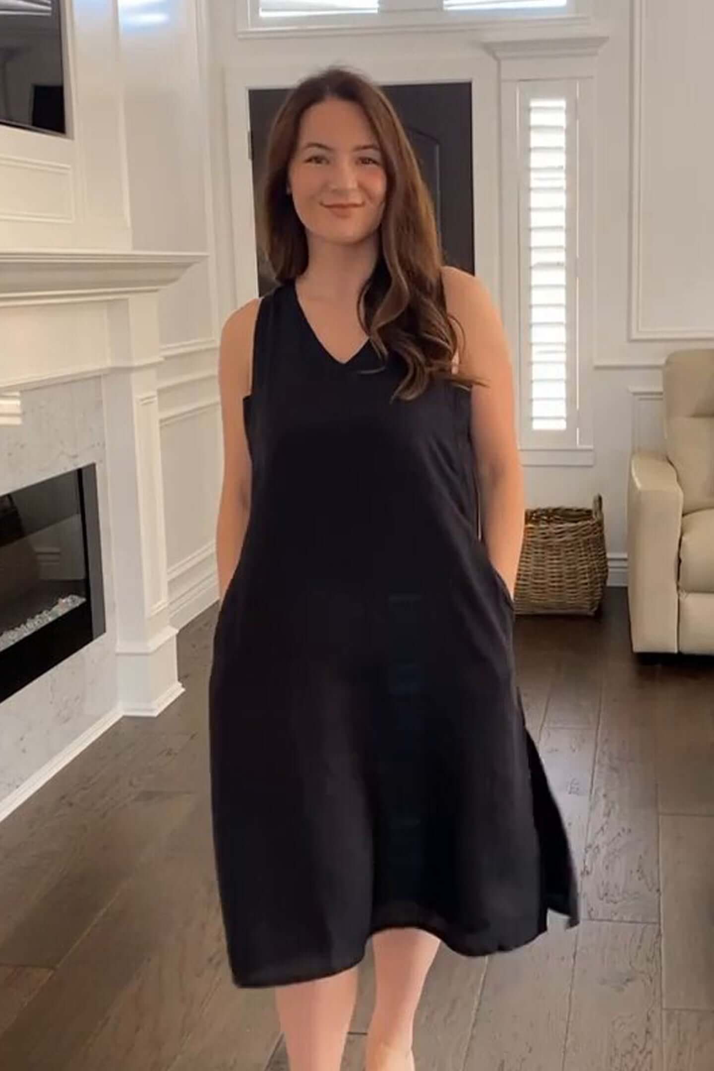 The Hemp Noir Dress - elizabeth + Bern