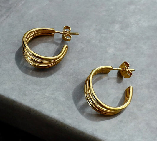 Triple Hoops - elizabeth + Bern