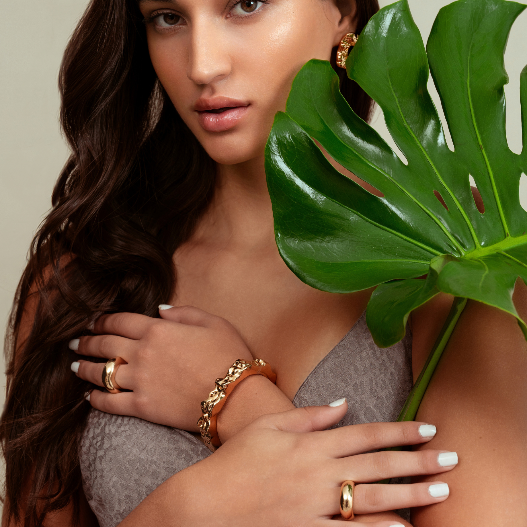 Nathalia Gold Bracelet