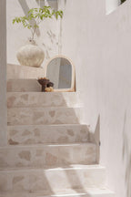 Arch Rattan Mirror