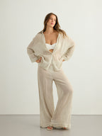 Voyage Set - Khaki Green Stripes