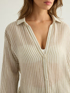 Voyage Set - Khaki Green Stripes