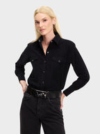 WESTERN SHIRT: BLACK STALLION