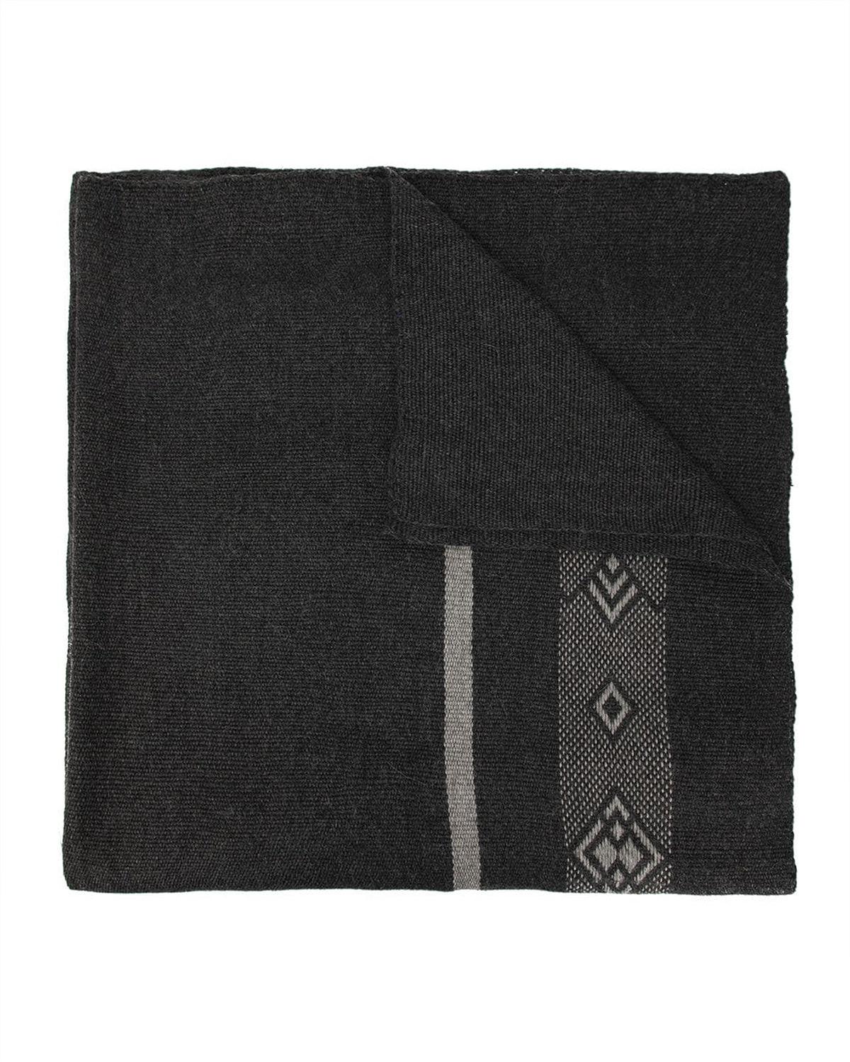 Wide Diagonal Alpaca Wrap