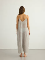 Yaz Dress - Black Stripes