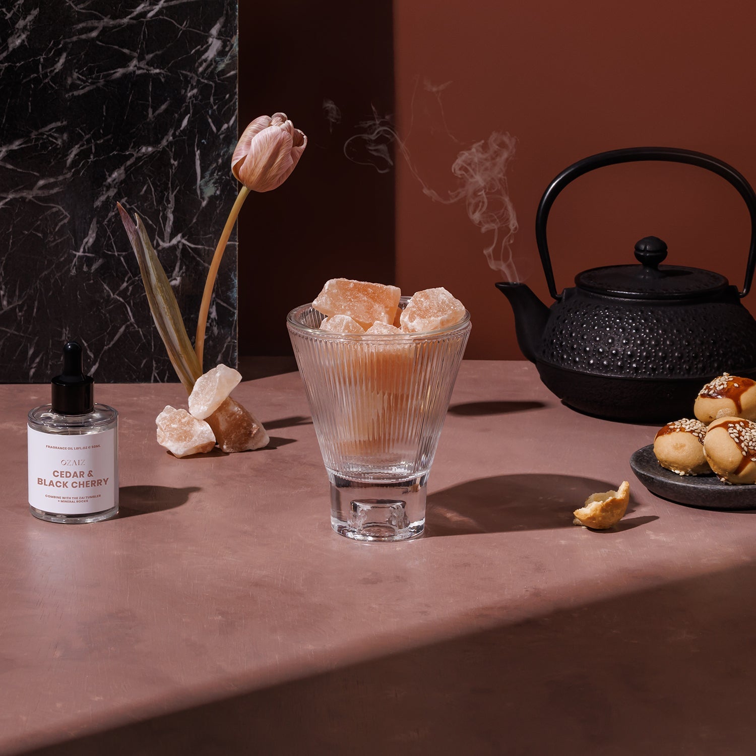 ZAI Himalayan Rock Salt Diffuser in Clear