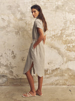 Zaya Shirt Dress - Gray - elizabeth + Bern