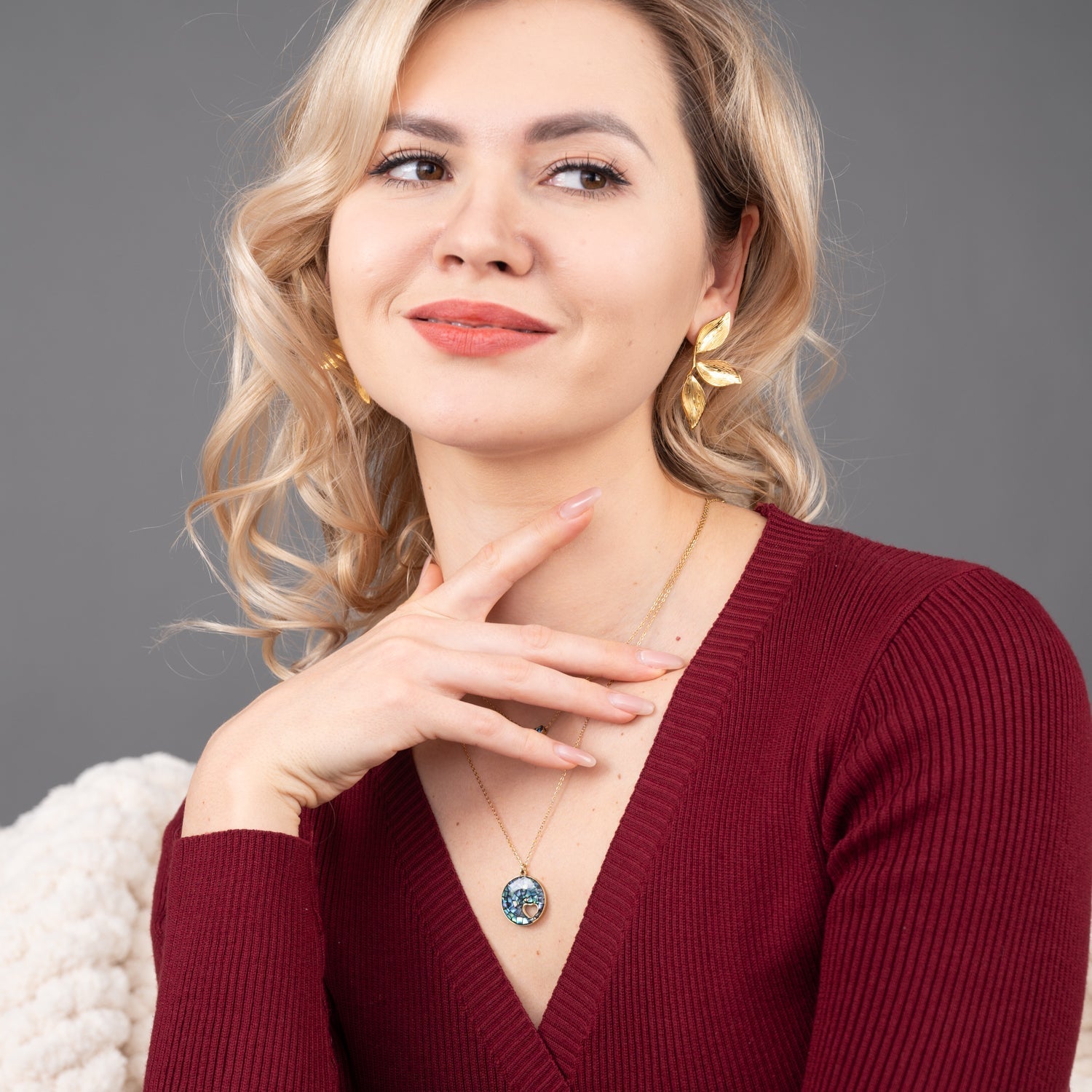 Golden Canopy Earrings