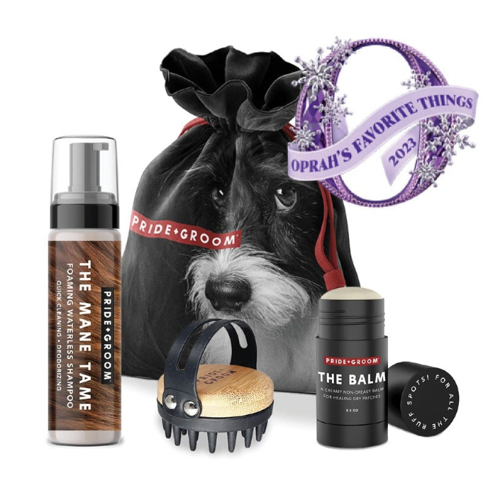 Waterless Dog Grooming Kit by PRIDE+GROOM