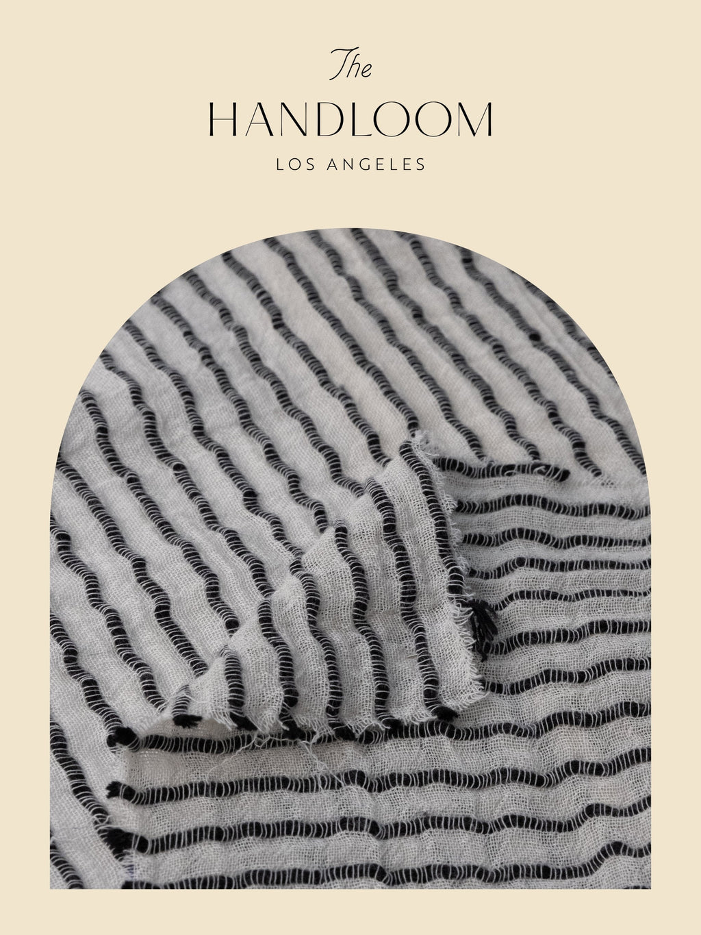 Ava Kimono - Black Stripes