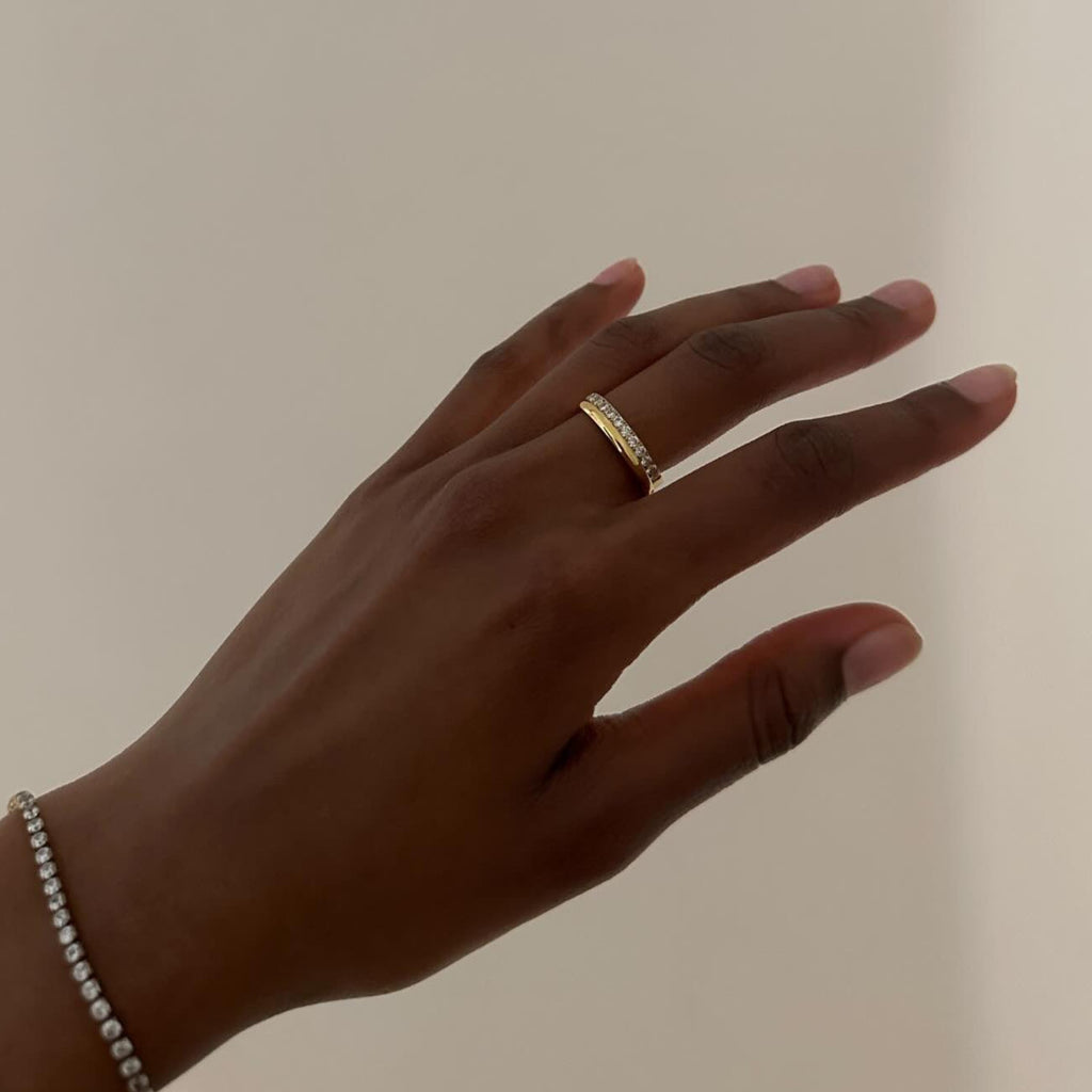 Eloise Thin Stacker Ring