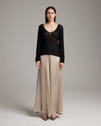 Silk Palazzo Pants