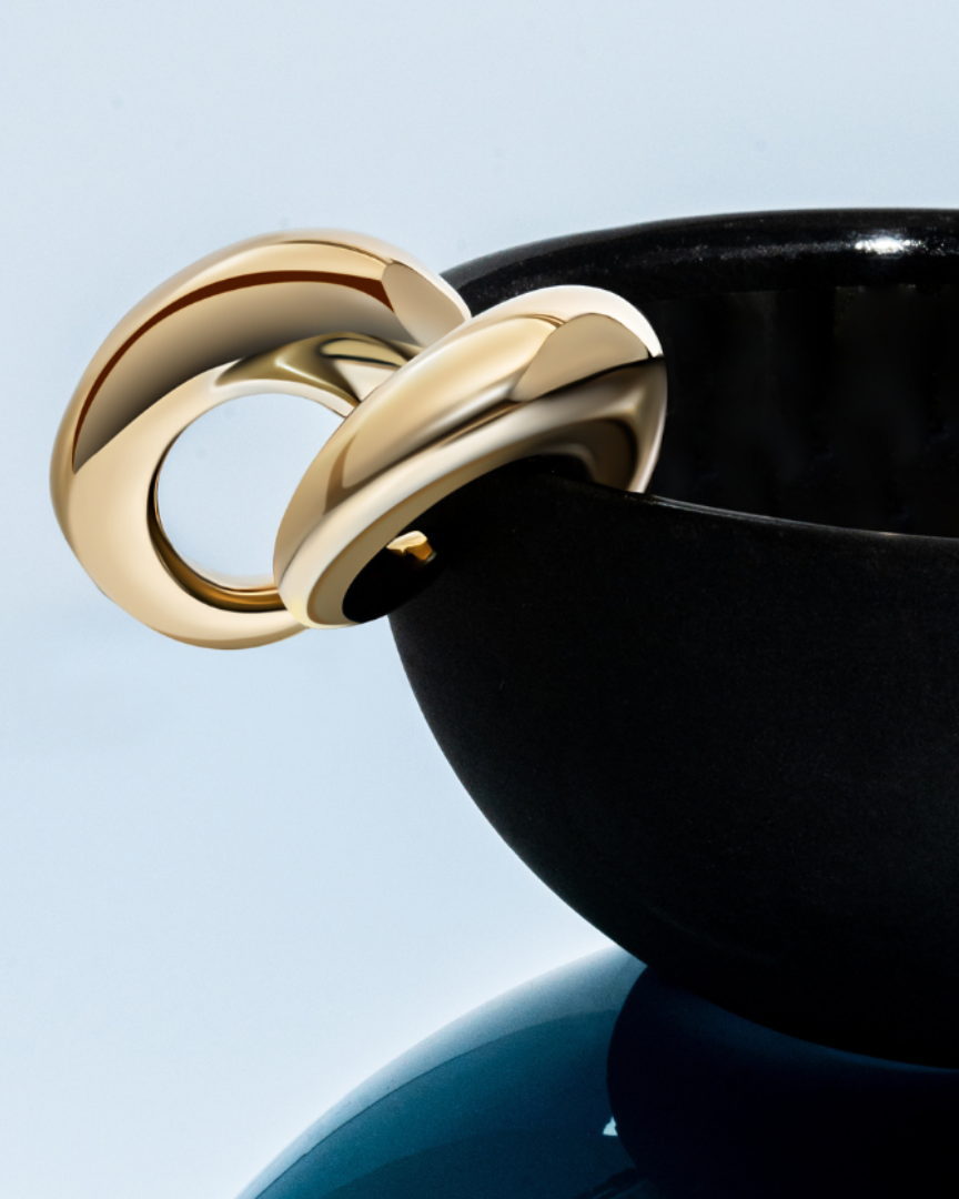 Camila Gold Open Hoops