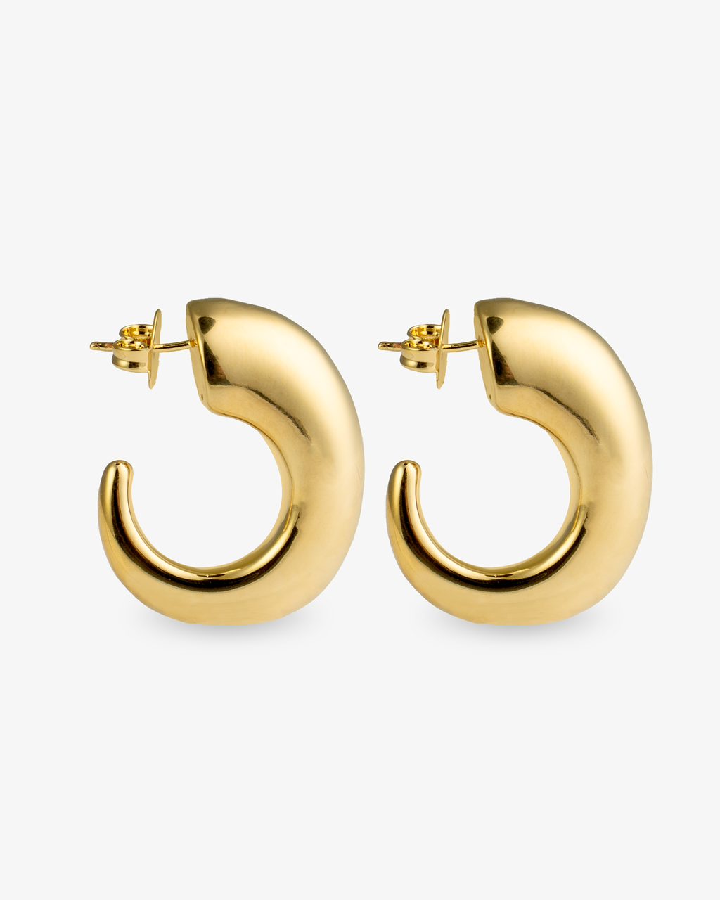 Camila Gold Open Hoops