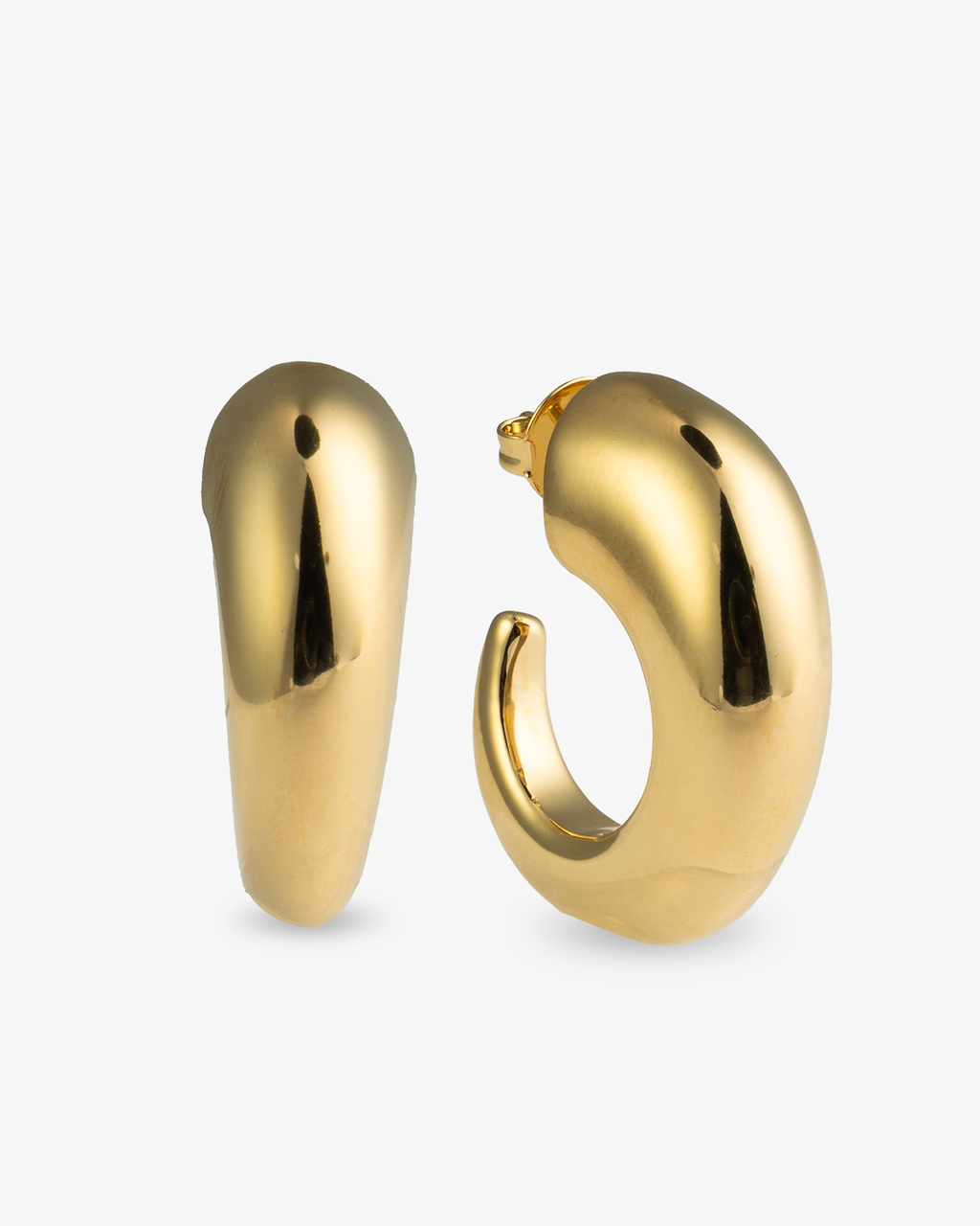 Camila Gold Open Hoops