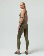 THE COMPRESSION LEGGING W/FUSED WAIST BAND