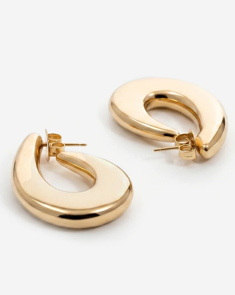 Clara Gold Hoops