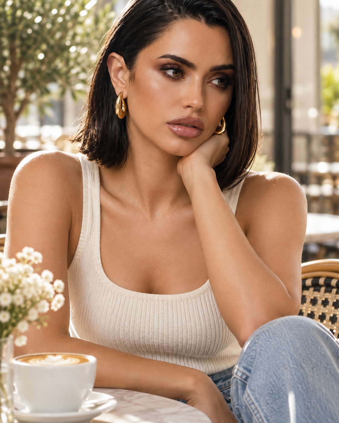 Clara Gold Hoops