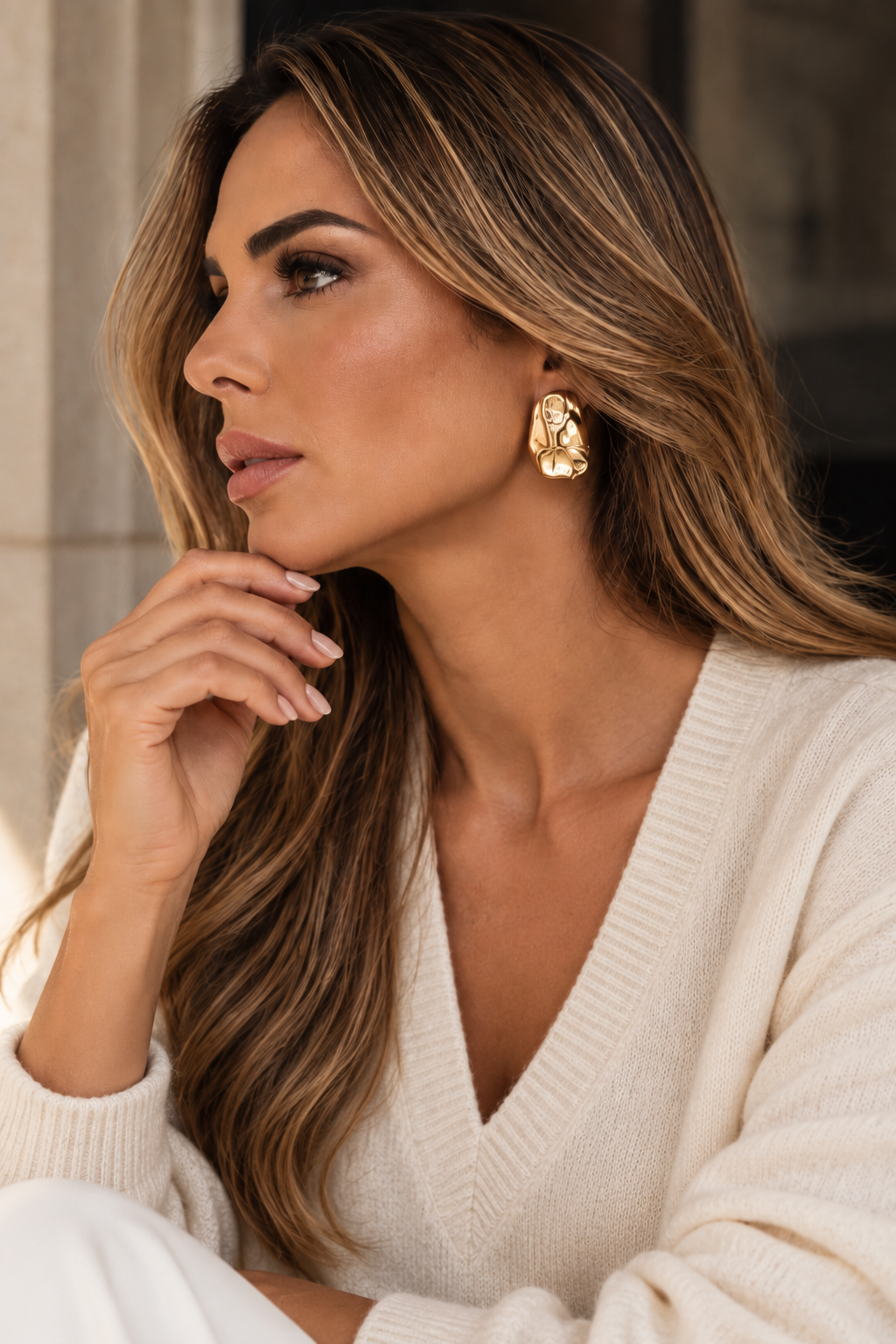 Claudia Gold Earrings