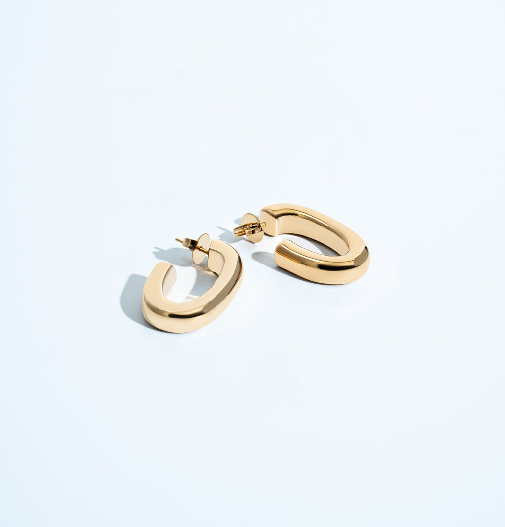 Mia Gold Hoops