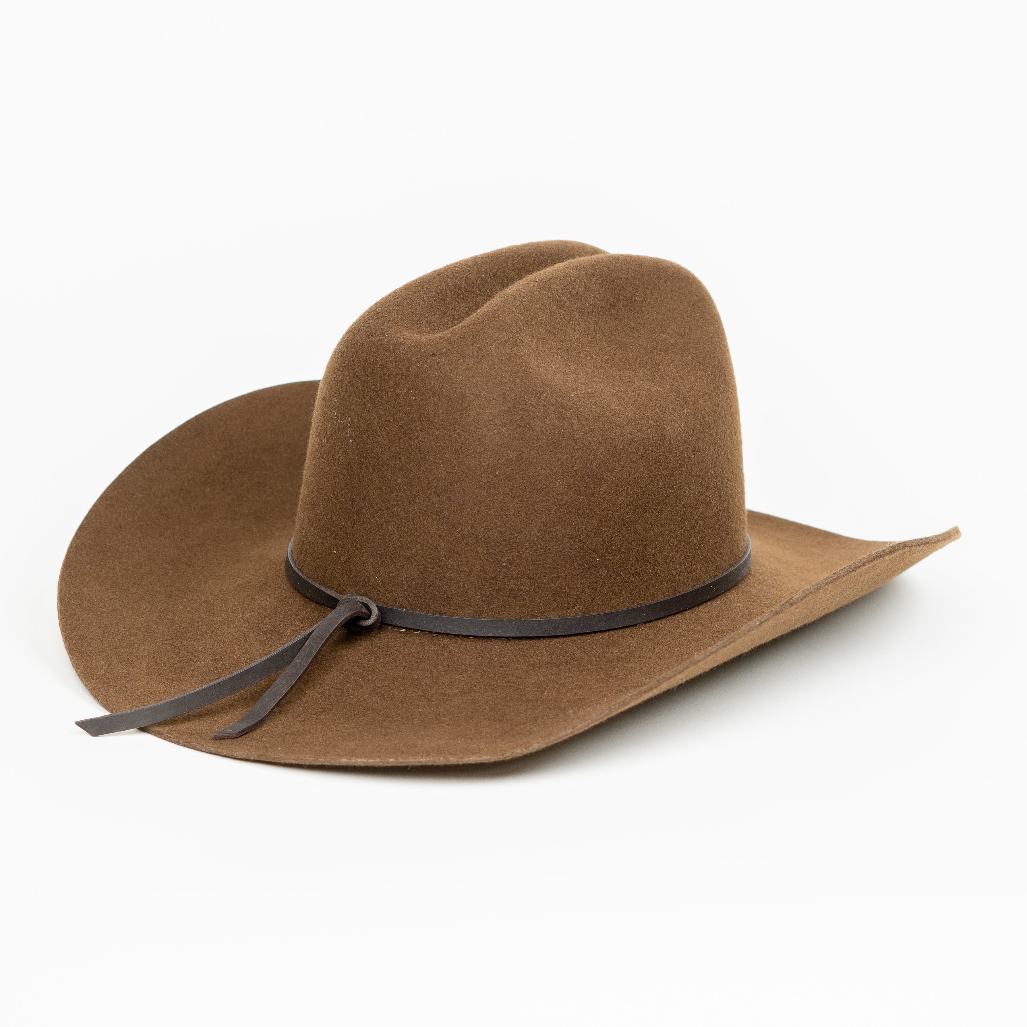 Karina Wool Cowboy Hat - Oak