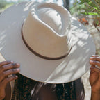 La Vida Wool Rancher Hat - Taupe