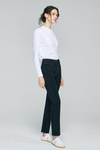 Two Shots High Rise Straight Crop Jeans HJ013