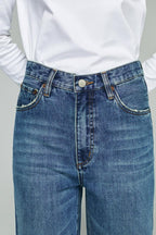 Coney Island Whitefish High Rise Wide Jeans HJ007