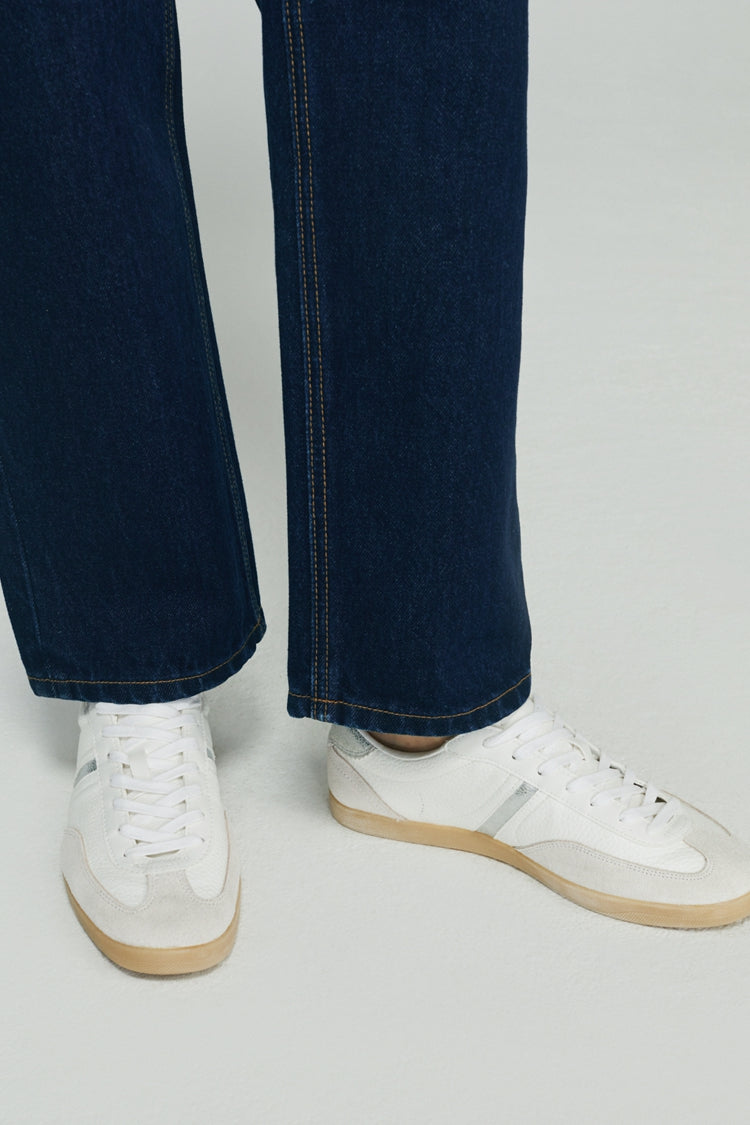 Manhattan High Rise Straight Ankle Jeans HJ160