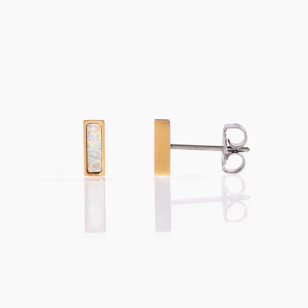 Isla Opal Stud Earrings