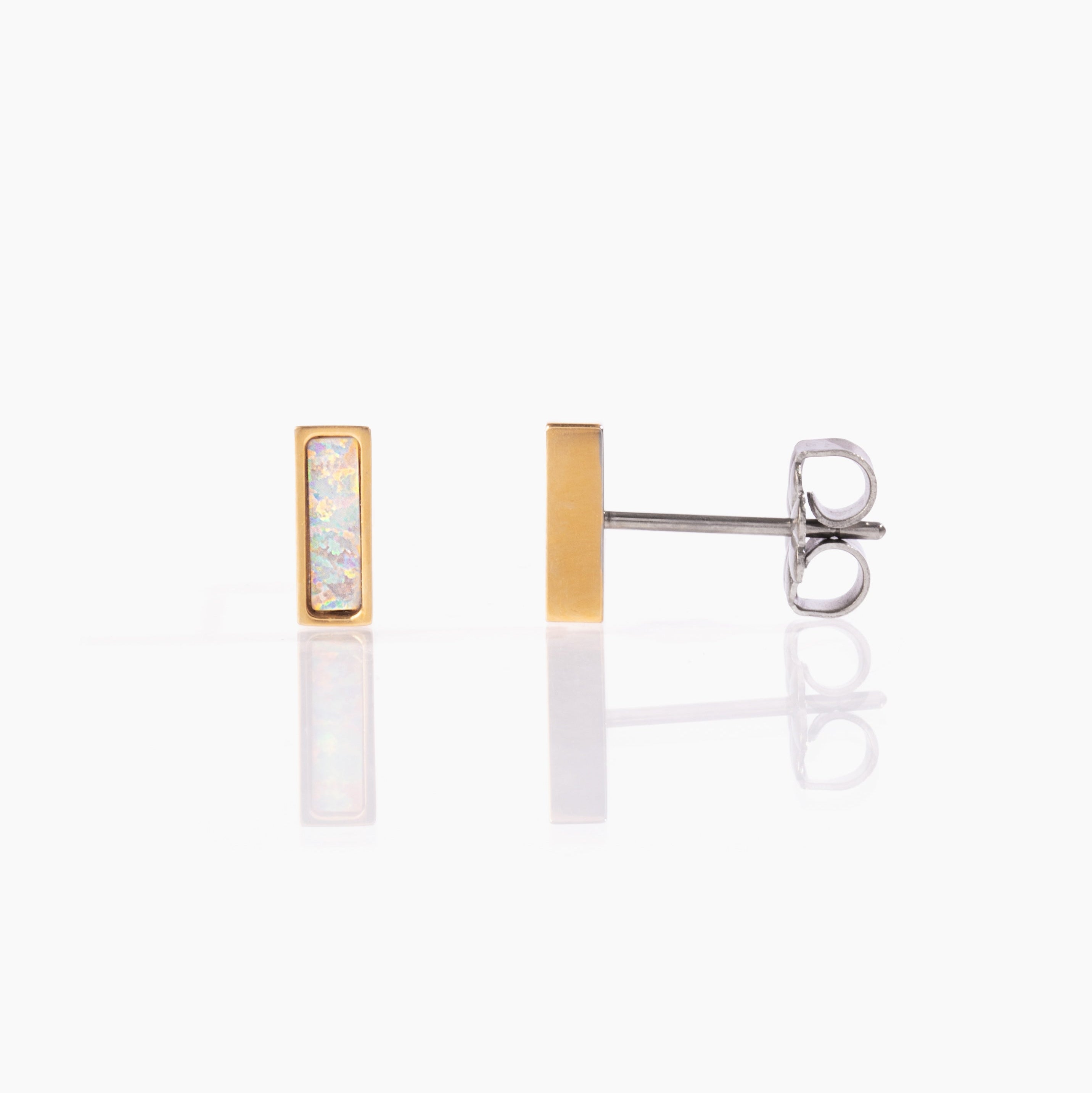 Isla Opal Stud Earrings