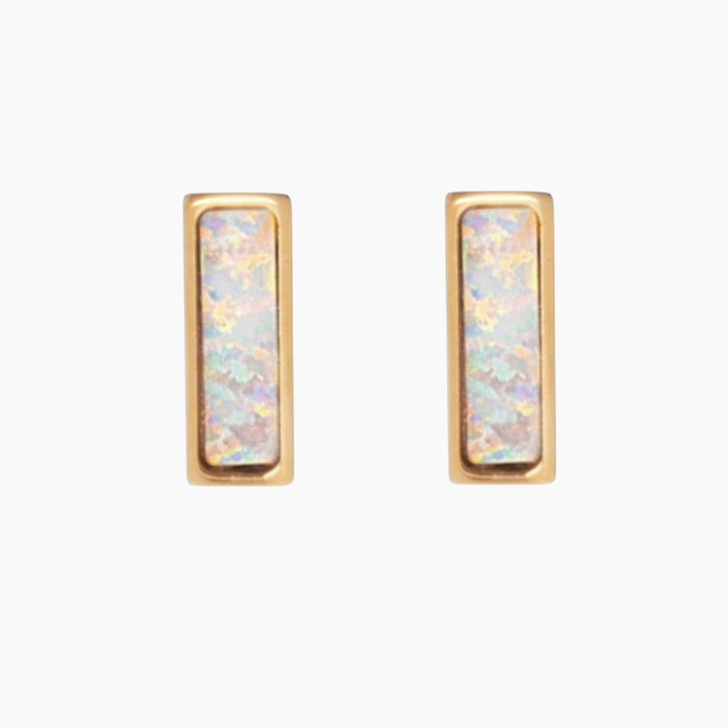 Isla Opal Stud Earrings